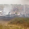 В Нигерии разбился самолет рядом с жилым кварталом (видео) 