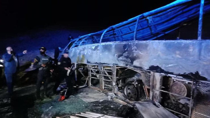 В результате катастрофы с пассажирском транспорте погибли 20 человек/ фото: Facebook