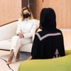 Поездка в Катар: Елена Зеленская в белоснежном костюме встретилась с женой шейха