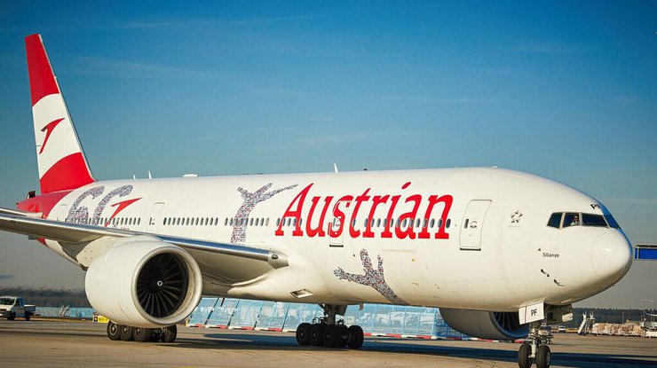 Самолет Austrian Airlines/ Фото: simpleflying.com