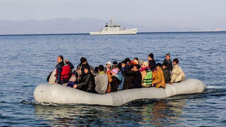 Затонула лодка с мигрантами/ Фото: rbc.ua