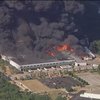 В США вторые сутки горит химический завод, идет эвакуация населения (видео)
