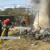 На Прикарпатті спортивний літак впав на приватний будинок: є загиблі