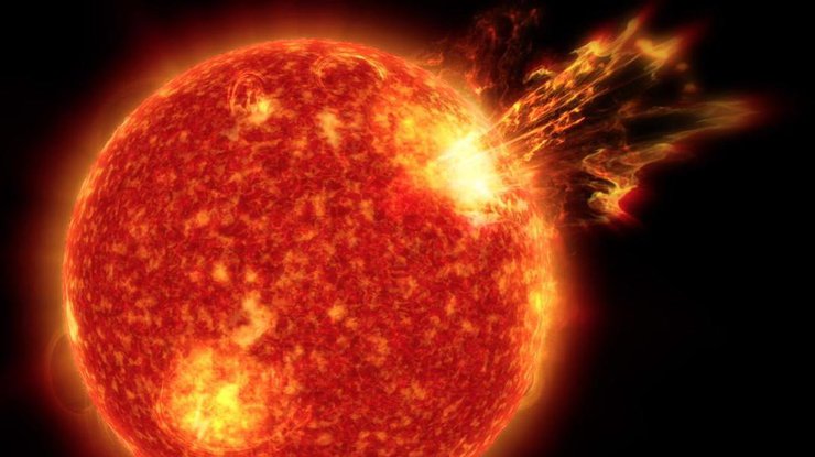 Вспышка на Солнце вызвала сбои в электронике 