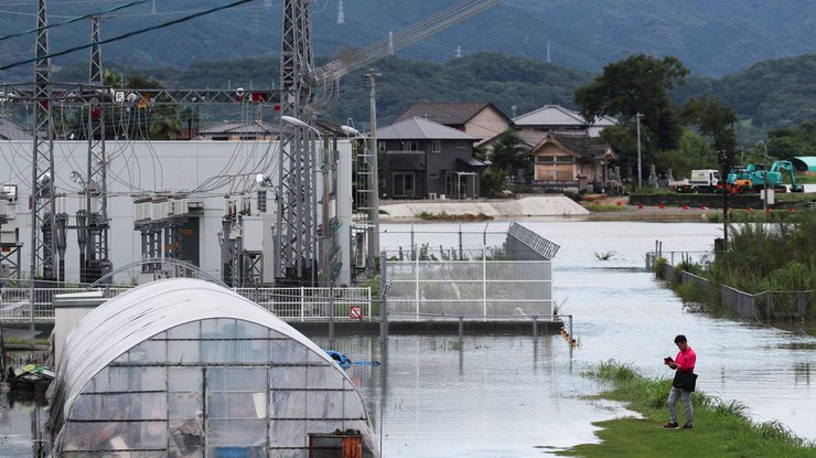 Фото: наводнения в Японии / Reuters