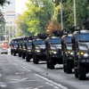 Киев замер в гигантских пробках из-за репетиции парада ко Дню Независимости (видео)