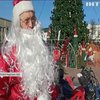 Санта на незвичних "оленях" роз'їжджав вулицями Кропивницького