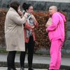 Шинейд О’Коннор пришла на похороны сына в розовом спортивном костюме (фото)