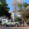 В ЮАР горит здание парламента 