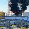 На Бєлгородщині палає нафтобаза