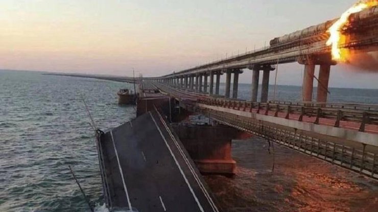 Наслідки вибуху на Керченському мосту