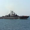 Под Одессой подбили российский военный корабль (фото)