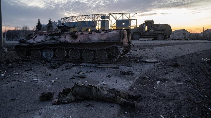 Под Киевом идут ожесточенные бои
