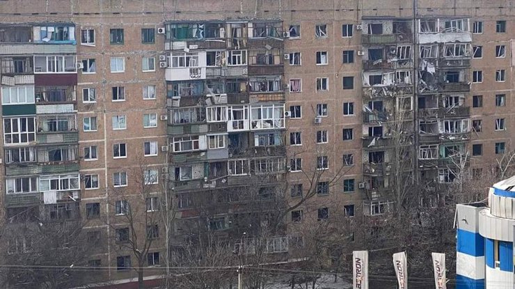 В Краматорске оккупанты обстреляли многоэтажки
