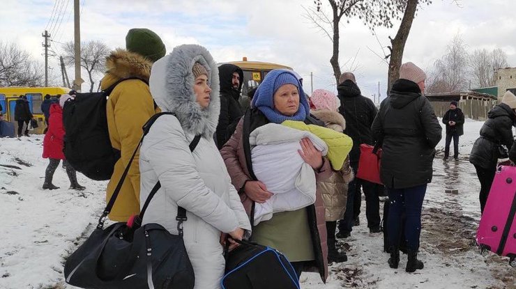 В Киевской области идет эвакуация людей