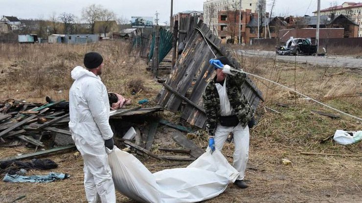 У передмістях Києва сотні трупів