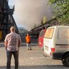 У Львові палає завод ЛАЗ (відео)