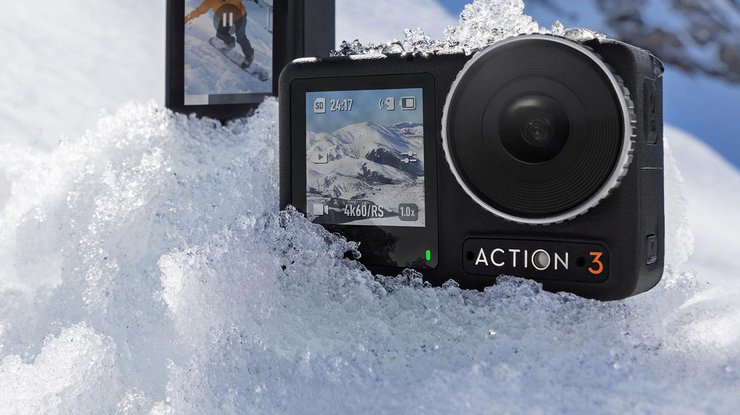 DJI представила нову екшен-камеру Osmo Action 3