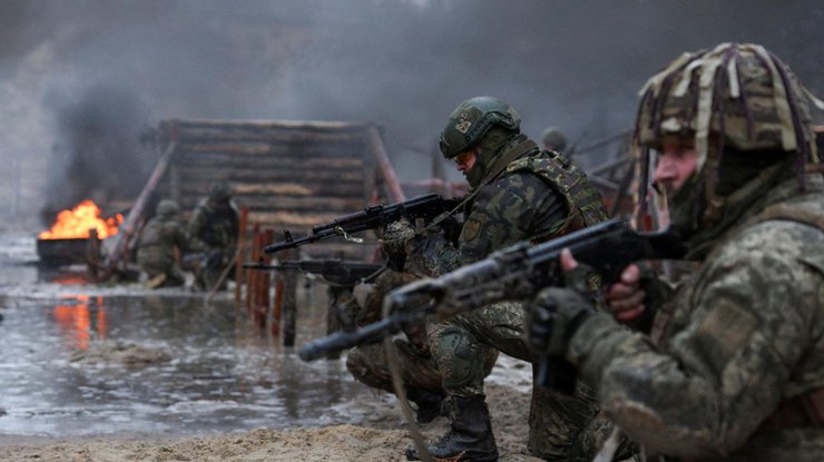 Тренування українських військовослужбовців