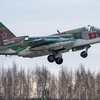 Поблизу Мар'їнки збили ворожий Су-25 (відео)