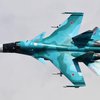 На Брянщині розбився російський Су-34 (відео)