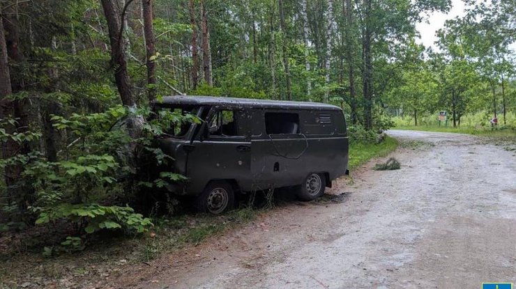На Сумщині окупанти обстріляли УАЗ з лісниками