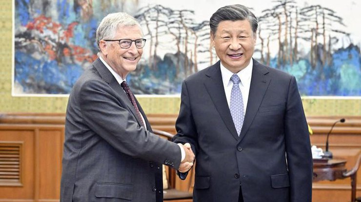 Білл Гейтс і Сі Цзіньпін