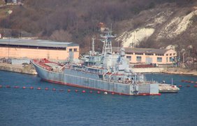 Сили оборони вразили "Нептуном" десантний корабель "Костянтин Ольшанський" - ВМС (відео)