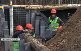 На Житомирщині триває будівництво фортифікаційних споруд 