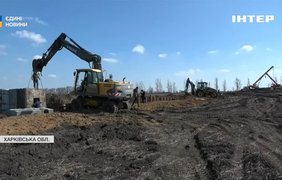 На Вовчанському напрямку триває будівництво фортифікаційних споруд 