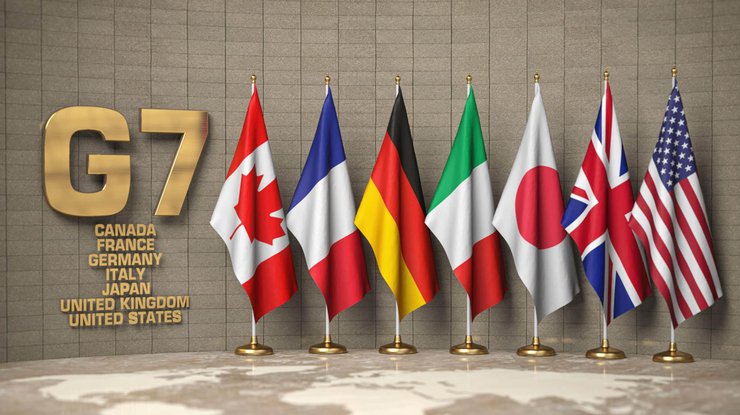 Прапори країн G7