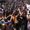 В Ереване протестующих милиция оттеснила с проспекта Баграмяна