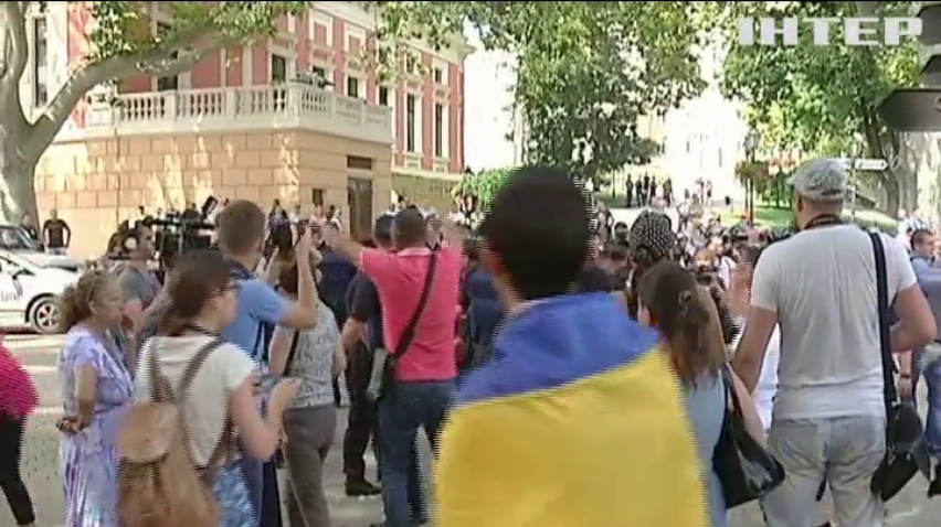 Полиция Одессы задержала семерых митингующих против мэра