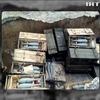 На Донбасі виявили склад з боєприпасами