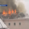 Пожар в СИЗО Ужгорода уничтожил крышу здания