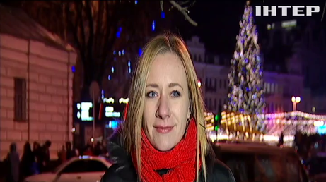 Новый год 2017 киевляне встречают на Софийской площади