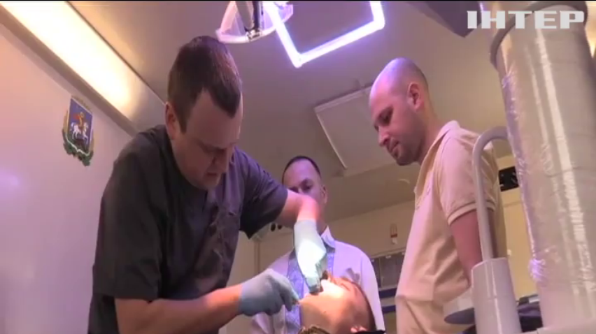 Киевские стоматологи традиционно 14 февраля приехали в АТО