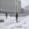 Погода в Украине: метель парализовала аэропорт Одессы