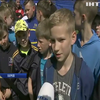 У Харкові вихованцям дитячих спортивних шкіл продемонстрували європейські футбольні трофеї