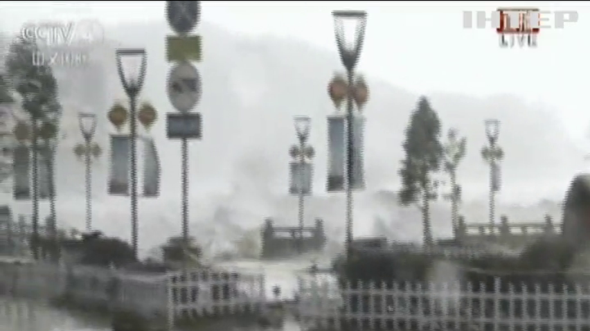 Східне узбережжя Китаю накрив тайфун "Марія"
