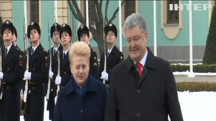Президент Литви прибула з офіційним візитом до України