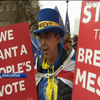 У Лондоні понад рік "Містер Зупиніть Brexit" виходить на мітинги під парламент