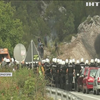 Чорногорські мітингувальники спорудили барикади у місті Цетине