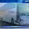 Аварія на Київщині: автобус з хасидами зіткнувся із автівкою