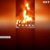 На Тернопільщині виникла масштабна пожежа: загорілася складська будівля