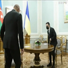 Президенти Азербайджану та України домовилися про створення транспортного коридору