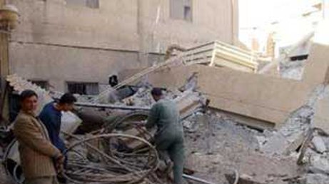 Союзники бомбят коммуникационный центр в Багдаде