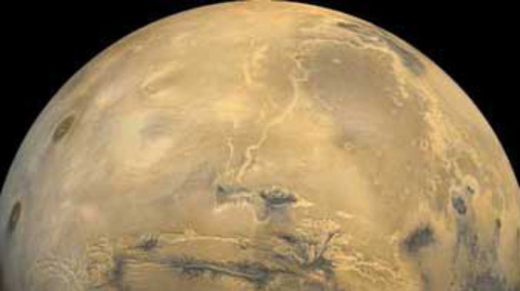 Марс всегда был замерзшей планетой