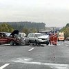 На автобане между Мюнхеном и Нюрнбергом  столкнулись 50 машин