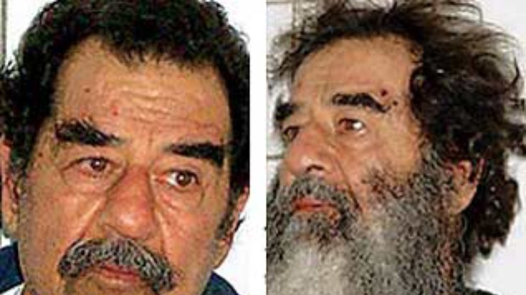 Саддам Хусейн отвечает на вопросы следователей